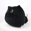 Pluche poppen 2 maten Kawaii zwarte kat Zacht pluche kussen Pop speelgoed Mooie hoge kwaliteit kindercadeaus Speelgoed Jongens Meisjes Vrienden Kamerdecoratie