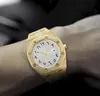 Мужские часы MISSFOX, популярные европейские и американские часы в стиле хип-хоп, водонепроницаемые мужские часы с календарем и полным бриллиантом