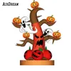 vente en gros de haute qualité 6mH 19.7ft citrouille gonflable Halloween fantôme arbre mort pour les décorations extérieures de fête