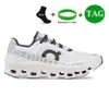 Top-Qualität Schuhe Cloudmonster On Schuhe Männer Frauen On Monster x 3 Shif leichte Designer Sneakers Undyed White Workout- und Crosstrainer Männer