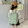 Taschen Ins Style niedliche Süßigkeiten Farbe Kinder Rucksack Jungen und Mädchen Schultasche Katze Smile Print Baby Taschen Kinderzubehör