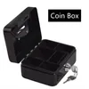 Protable Key Safe Box Key Locker Mini Steel Piggy Bank Safety Box Storage Hidden Money Coin Cash Jewellery With Drawer Carry Box 240118