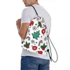 Torby na zakupy świąteczne wielofunkcyjne plecaki sportowe na świeżym powietrzu dla mężczyzn i plecak sznurka dla kobietoutdoor