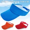 Berets Sport Sun Visor Hats Moisture Wicking Hook And Adjustable Caps For Golf Tennis Running Jogging