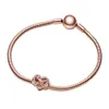 Neue Sier Familie Unendlichkeit Rosa Herz Charme Perlen Charms Für Schmuck Herstellung Fit Original Armbänder Mode DIY Frau