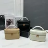 Gaby Mini Vanity Bag in Lambsin Designer Crossbody Bag 17 cm Lady ramię torebki