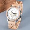 Autre montre homme BOBO BIRD Wood hommes haut de gamme marque Quartz W chronographe militaire japon mouvement livraison directe YQ240122