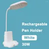 Nagelorter laddningsbara torklampor Gel Polish Manicure UV LED Pen Holder Tork Naglar förvaring
