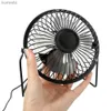Electric Fans 4-inch USB Strong Wind Silent MINI Fan Desk 360 Degree Rotatable Summer Cooling Portable Fan for Laptop Notebook OfiiceL240122