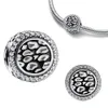 Breloques en argent Sterling imprimé léopard zèbre, adaptées au Bracelet Original, pendentif perle pour femmes, bijoux fins, cadeau, nouvelle collection 2022