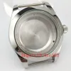 40mm Silver Stainless Steel Wrist Watch Case Fit ETA2836 Miyota 8205 8215 821A Mingzhu DG2813 3804 Movement P707309H