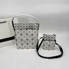 Neue Quadratische Box Mit Kontrast Farbe Patchwork Diamant Grid Tasche Vielseitige Unterarm Handtasche Schulter Taschen Tragbare frauen Tasche