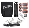 BMX Cycling Cycle Tire Repair Tools Kits Sets Accessories tail bag SAHOO 16 In 1 Multi Bicycle Repair Tools MTB Road Bike Tools7121884