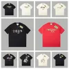 24年デザイナーNew G Summer Trendブランドシンプルなレタープリントカジュアルルーズラウンドネック半袖Tシャツ-XL