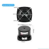 Alto-falantes portáteis Aiyima 2pcs 3 polegadas Woofer Driver 4/8 Ohm 25W O Bass Altifalante DIY Home Theater Amplificador de som Unidade de alto-falante Drop Dhhi0