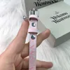 Satelliet ketting ontwerper vrouwen topkwaliteit met doos hanger keizerin-weduwe roze riem set met gepersonaliseerde mode bijpassende roze riem ketting