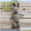 Andenken Born Mohair Teddybär Spielzeug Pografie Prop Baby Handmade Knit Doll Stuffer Tier 230801 Drop Delivery Kinder Mutterschaftsgeschenke Dhakq