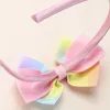 Hair Accessories Cute Ribbon Princess Hairband Girls Boutique Bowknot Headband Lovely Non-slip Hoops Kids Sweet Candy