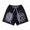 Short masculin vertabrae sueur élastique de taille short masculin 1 1 streetwear mail cordon culotte avec tags shorts de basket t240122