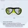 Duikmaskers Duikmasker voor kinderen met anticondens en lekvrij gehard glas Perfecte zwembril voor jongens en meisjesL240122