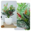 Fleurs décoratives plantes vertes artificielles bonsaï petit arbre Simulation Pot pour Table en Pot ornements décor à la maison El jardin