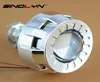 18 20 Kleinste Micro HID Bi xenon Koplamp Projector LensMini Gatling Gun Lijkwaden Voor Auto Motor H7 H4 Auto styling1242653