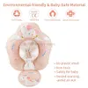 Gilet de sauvetage bouée nouveau bébé natation flotteur anneau gonflable infantile rose flottant pour l'été enfants piscine accessoires cercle enfant en bas âge baignade 240122