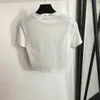 フラワープリントのスリム半袖Tシャツ+ヒップスプリットハイウエストオーバースカート用のブランドウィメン2ピースセットデザイナー服1月22日