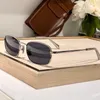 Moda óculos de sol para homens mulheres verão 40285 designer elegante estilo de condução ao ar livre anti-ultravioleta placa retro metal quadrado pequeno quadro óculos caixa aleatória