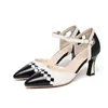 Marlisasa Bridal High Quality Silver Wedding Party Heel Pumps Women Fashion Golden Shoes Shinning F2432 240119