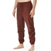 Pantalon pour hommes Casual Cordon de serrage Taille élastique Jogger Yoga Band 1 Men Home Little Boy Stretch Chinos