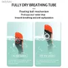 Dykmasker dykmask ny dykglasögon utrustning flytande silikon leveranser set simning andningsrör snorkling mask dropshippingl240122