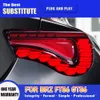 Car Taillight Assembly Brake Reverse Parking Running Light Streamer Turn Signal Indicator For Toyota GT86 LED Tail Light 13-19