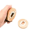 30pcslot Blank Diy Wood Round Shape Bottle Opener Er Kylmagnet Decoration Beer 240122