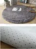 Carpets Plush round carpet living Room Decoration Childrens Bedroom fluffy white carpet non-slip blanket bedside design Room play mat