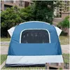 Tents And Shelters Car Rear Tent 3-4Persons Outdoor Cam Hiking Sunshade Waterproof Road Trip For Vehicle Awning Pergola Drop Delivery Dhls4