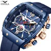 Autre Design de mode vente chaude hommes ONOLA multi fonctionnel étanche bande de silicium Quartz luxe hommes Colok YQ240122