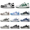 Designer Uomo AMIRls Scarpe da ginnastica Skelet Bones Donna Nero Bianco Blu Verde Sport Skel Top Scarpe basse da tennis di lusso Scarpe casual da ginnastica con lacci in vera pelle