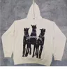 2024 Sweatshirt Bull Dog Washed Designer Men and Women Usa Style Hoodies Hoodies Hooded Sweater Jumper Tops Cotton