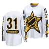 Maglie Hockey All-star 2024 Sam Reinhart 14 Nick Suzuki 86 Jack Hughes 13 Mathew Barzal 31 Igor Shesterkin 7 Brady Tkachuk 11 Travis Konecny Uomo Donna Gioventù