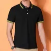 Män polo t-shirt anpassningsbar golf bombre polos 50% bomull daglig smart casual kläder sommar hösten lapel topp personlig