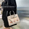 AABkin BKing Designer Totes Bag Large Capacity Handbag Autumn/winter Color Blocking Single Shoulder Women's Bag 0FWR