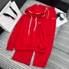 Fashion Womens Tracksuit 24FW Women Two Stists Stylist Simple Hoodie Clothing Contlist Casual Sport Set Long Sleeve S-