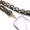 120 cm de long acrylique anti-perte accessoire de téléphone portable lanière sac à main pendentif chaîne de suspension pour femmes hommes bijoux cadeau en plein air 240119