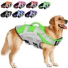 Life Vest Buoy Summer Safety Pet Dog Life Vest for Small Large Dogs Swimsuit Pet Harness Life Jacket Clothing Labrador Swimwear S-XL 240122