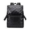 Backpack Rucksack Book Bag For Men Diamond Lattice Casual Travel Business Laptop Male Daypack Knapsack Student Commuter Bags