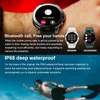 Watches Lemfo Smart Watch Men 466*466 AMOLED HD Smartwatch 400mAh Bluetooth Call Fitness Sports Watches IP68 Waterproof NFC 1,43 tum