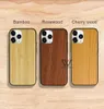 Ganze benutzerdefinierte natürliche leere Holz weiche TPU-Telefonhüllen Lasergravur schlank stoßfest für iPhone 6 7 8 11 12 Pro Back Cover She4262154