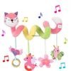 Mobiles # Seggiolino per auto Giocattoli per neonati Cute Fox Spirale Peluche Passeggino Appeso Sonaglio Culla Attività Giocattolo Baby Giftvaiduryb