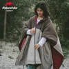 Sac de couchage Portable cape sac de couchage Poncho manteau Camping en plein air Portable ultra-léger coton sac de couchage couette 240119